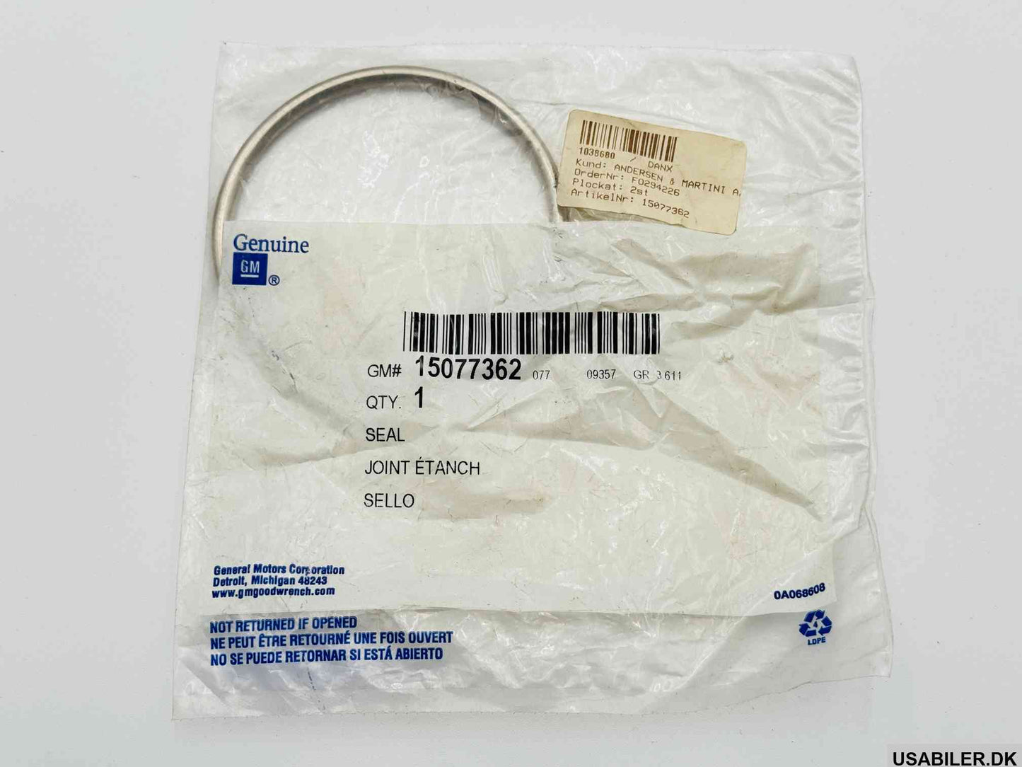 GM 15077362 Seal,Exhaust Manifold Pipe