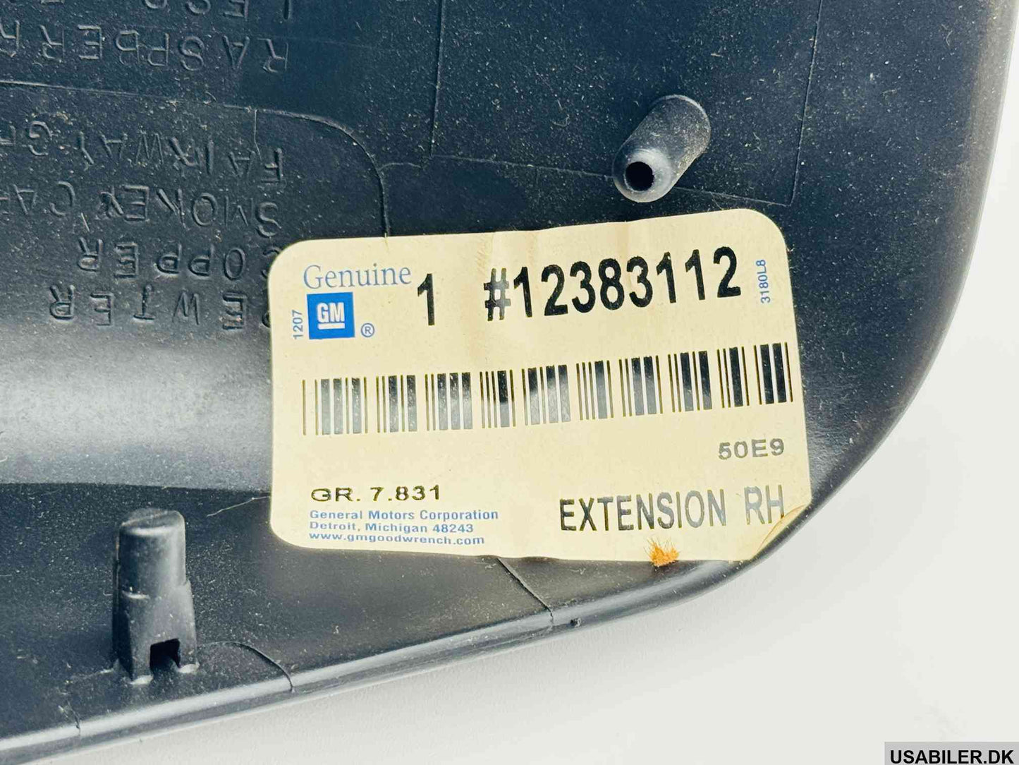 GM 12383112 Extension,Front Bumper Imp Bar