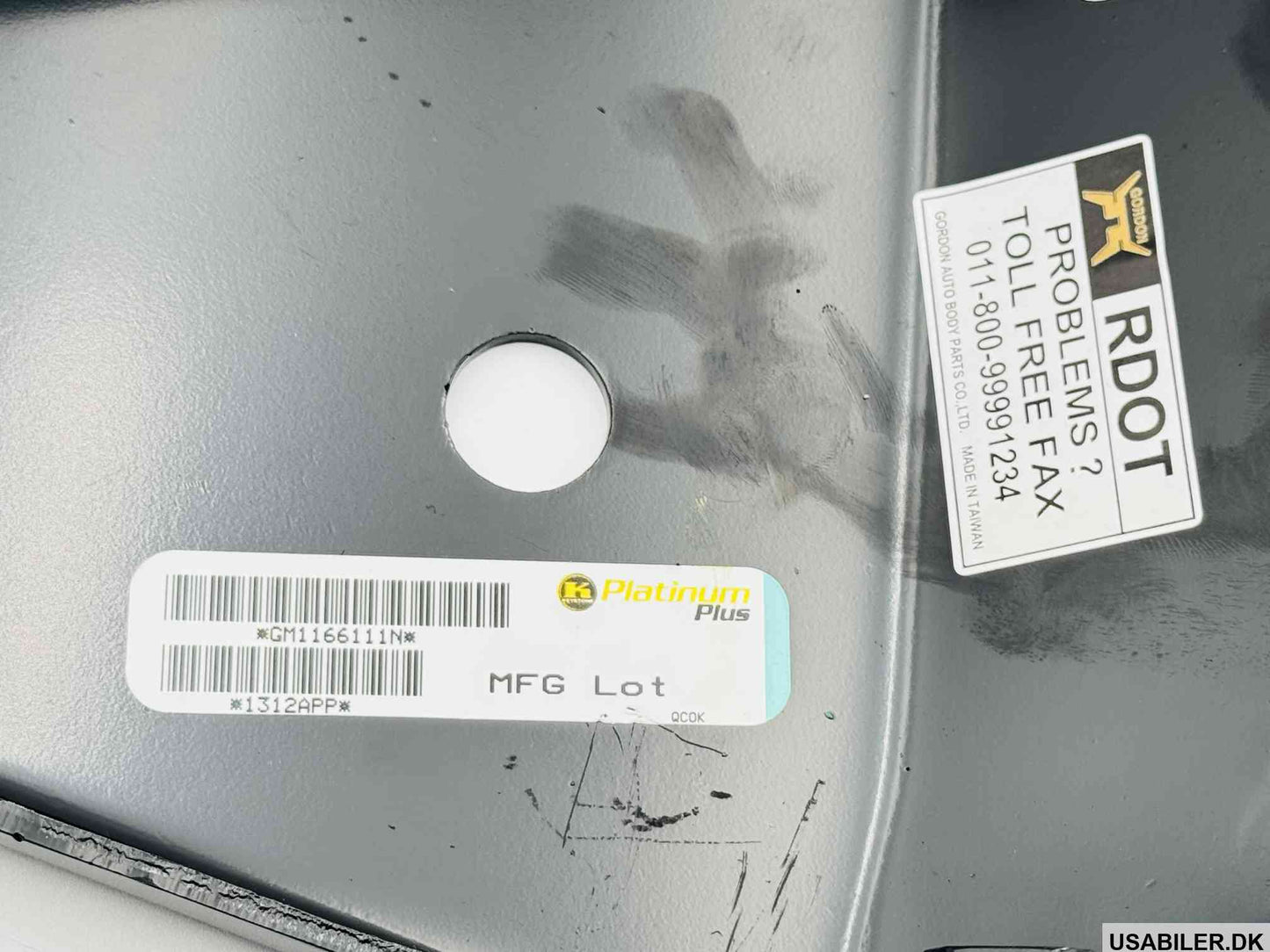 GM 15548457 Brace Assembly, Rear Bumper Imp Bar