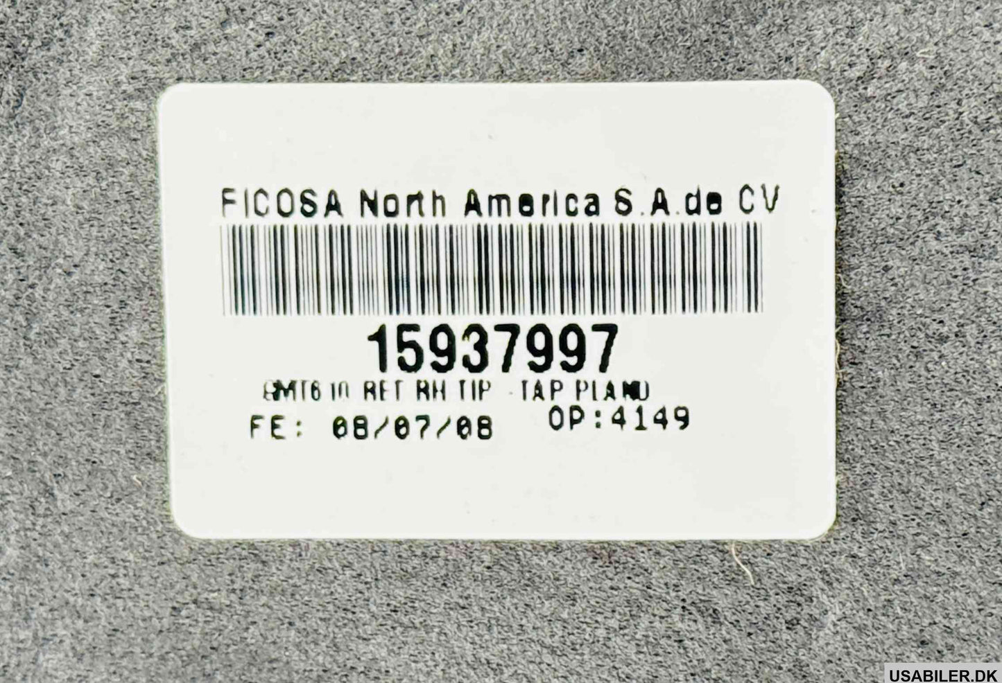 GM 15937997 Mirror Assembly, Outside Rear View, Passenger Side