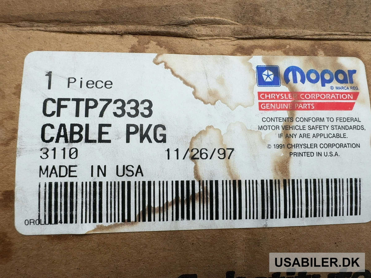 MOPAR CFTP7333 Cable Park Interlock