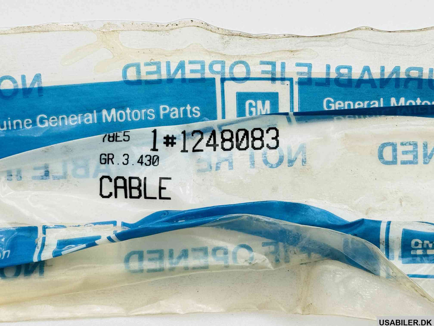 GM 1248083 Cable, Accelerator Control