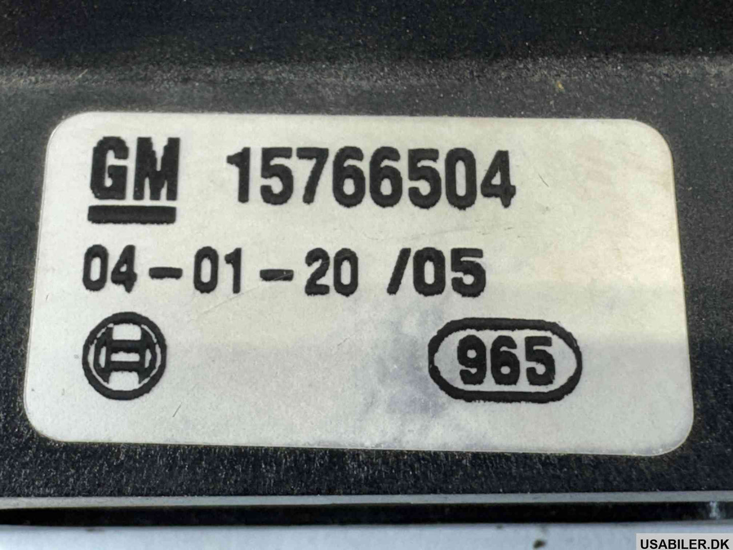 GM 15766504 Telltale Assembly, Information Center