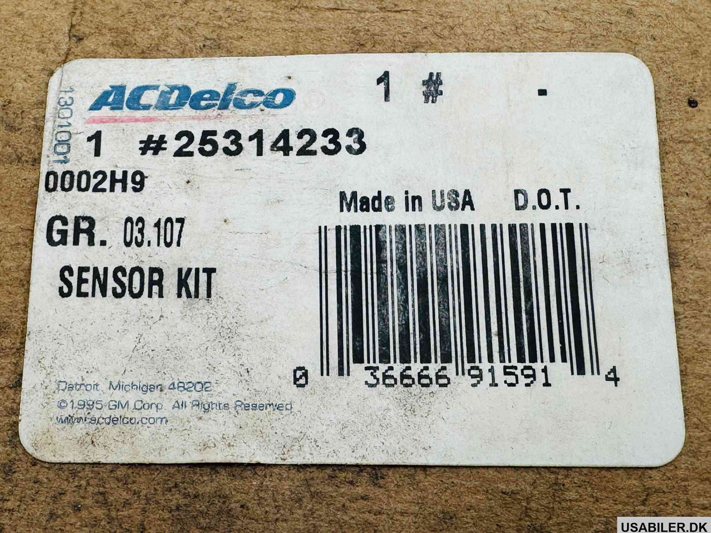 GM 25314233 Sensor Kit, Fuel Level