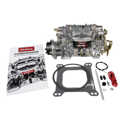 AVS2 650 CFM karburator #1906 med elektrisk choke, satin (uden EGR)