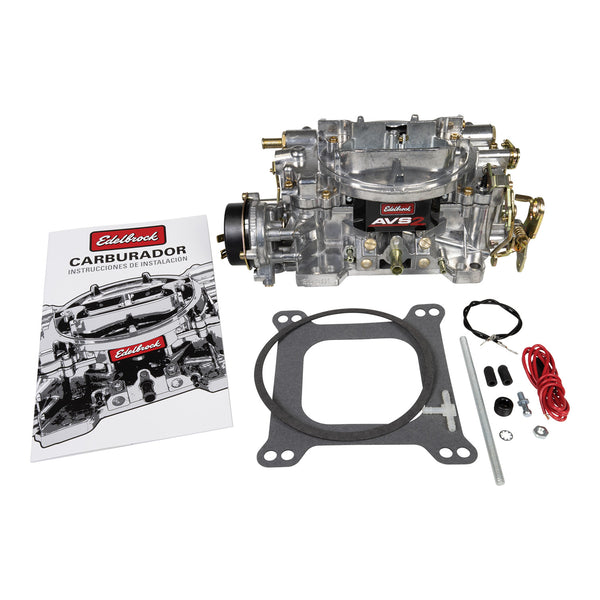 AVS2 650 CFM karburator #1906 med elektrisk choke, satin (uden EGR)