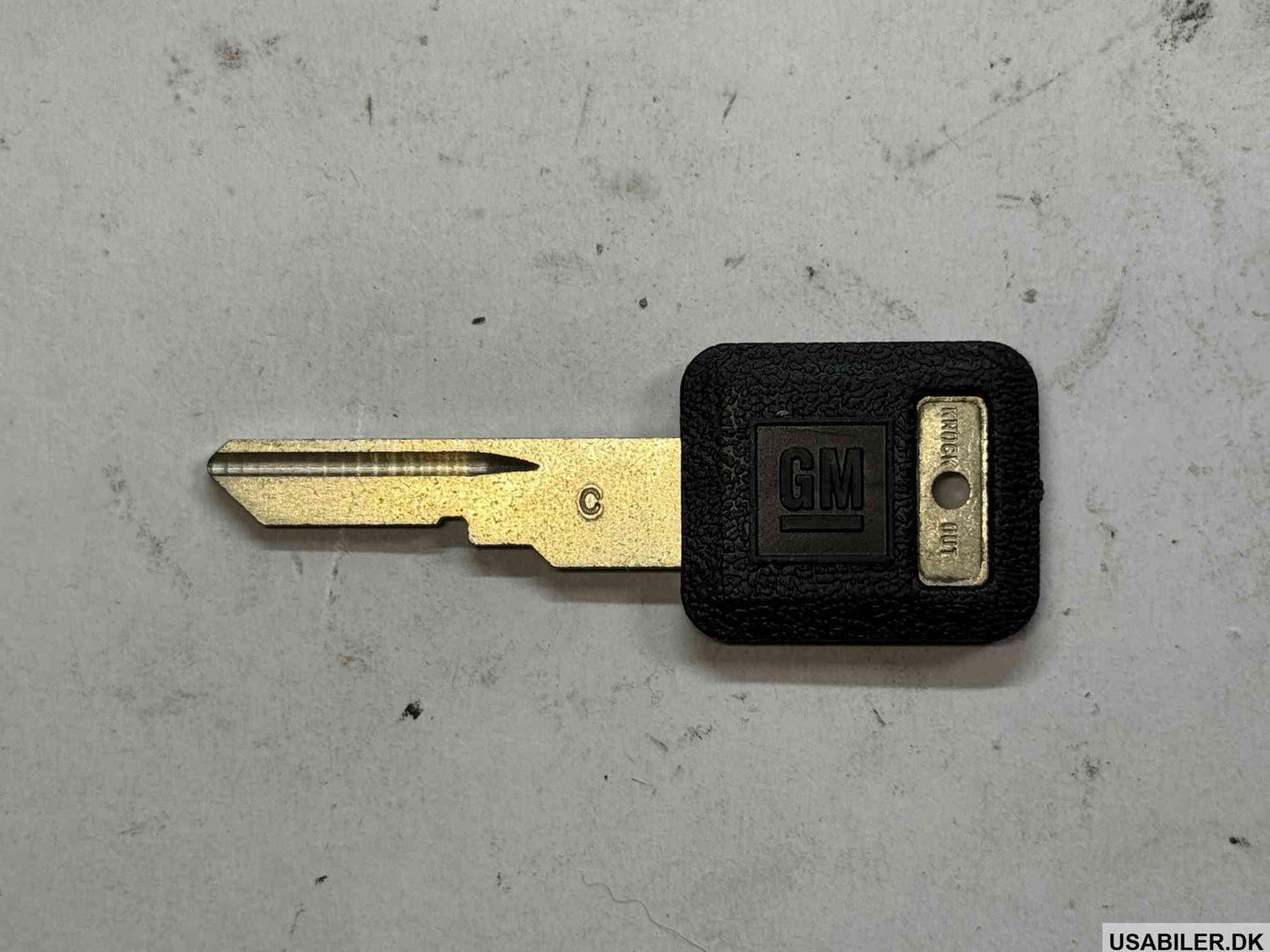 GM 26004351 Key, Blank Cover & Square Head(Groove C)(2Mm Longer L Shank)