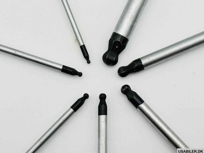 BETA 1293BP Set of 7 ball head hexagon drivers with handles