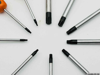 BETA 1297TX Set of 10 screwdrivers for Torx head screws