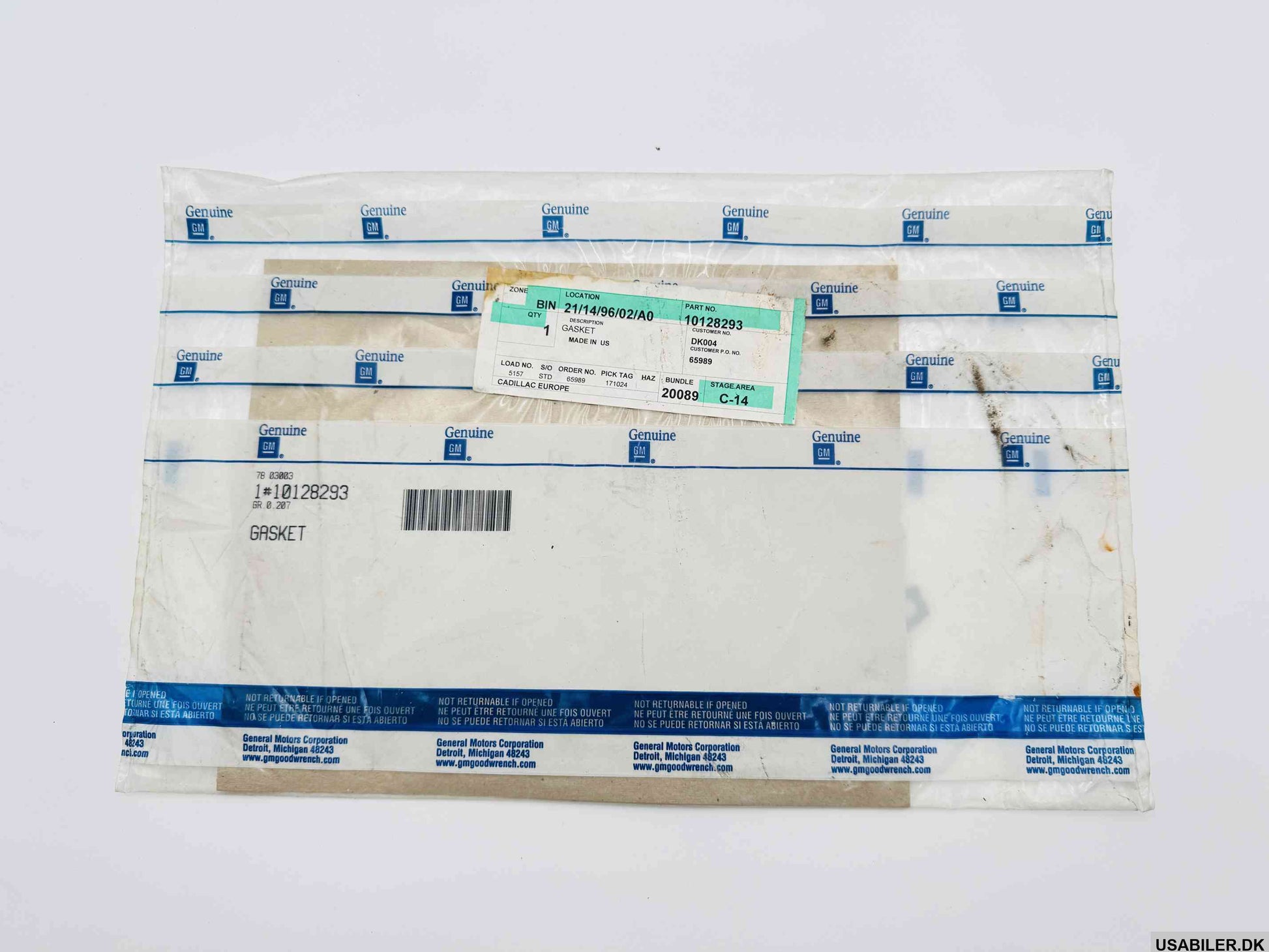 GM 10128293 Gasket,Engine Front Cover