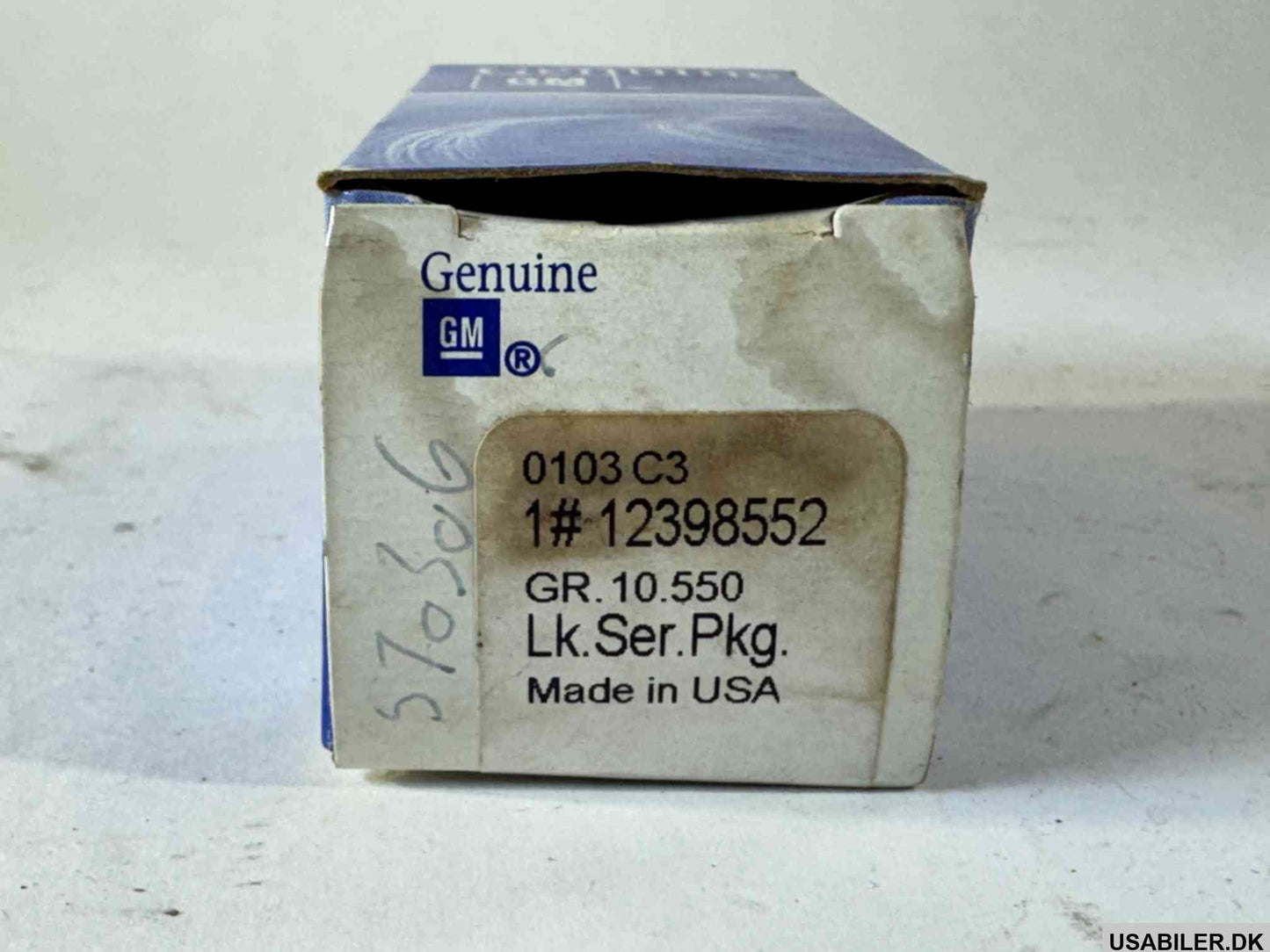 GM 12398552 Front Side Door Lock Cylinder