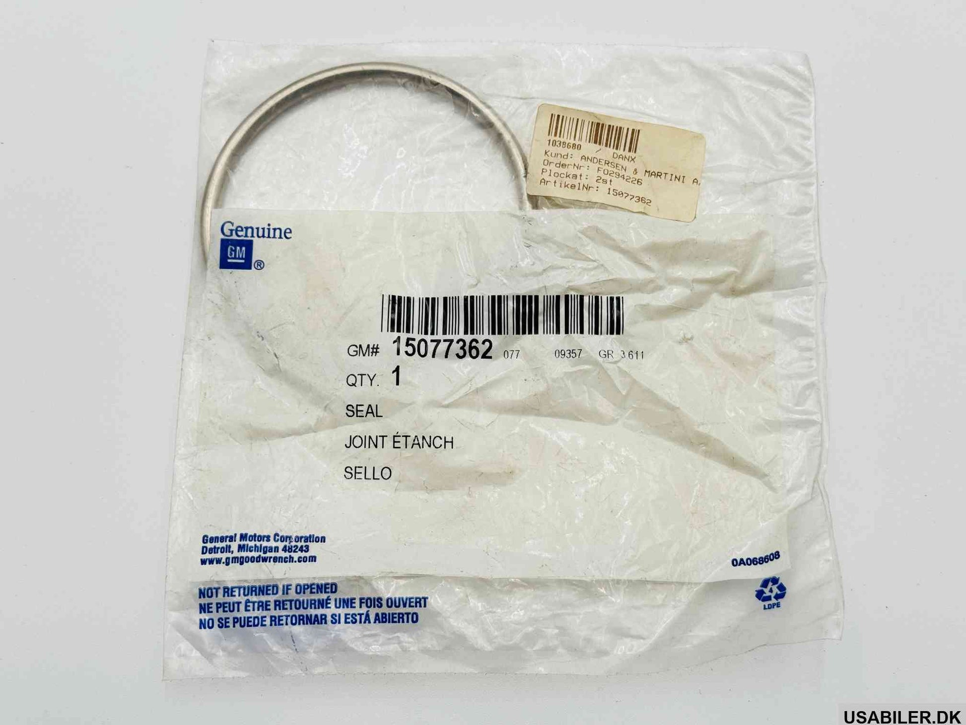GM 15077362 Seal,Exhaust Manifold Pipe