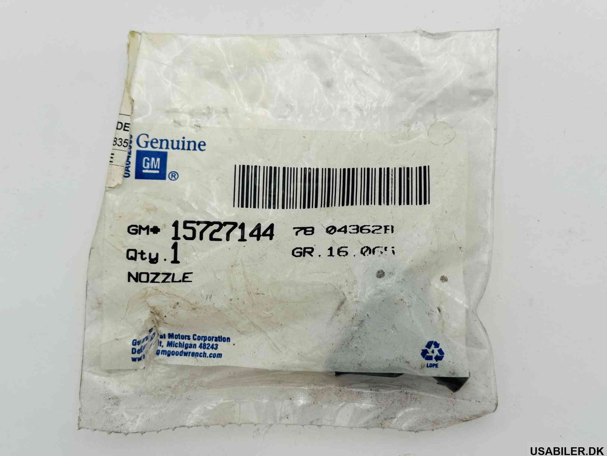 GM 15727144 Nozzle, Windshield Washer