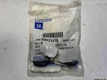 GM 89023920 Key Asm,Rear Compartment Lid Lock Cyl
