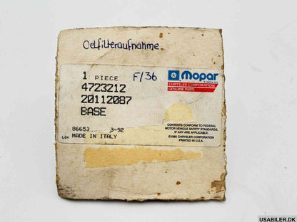 MOPAR 20112087 Oil Filter Adapter VM