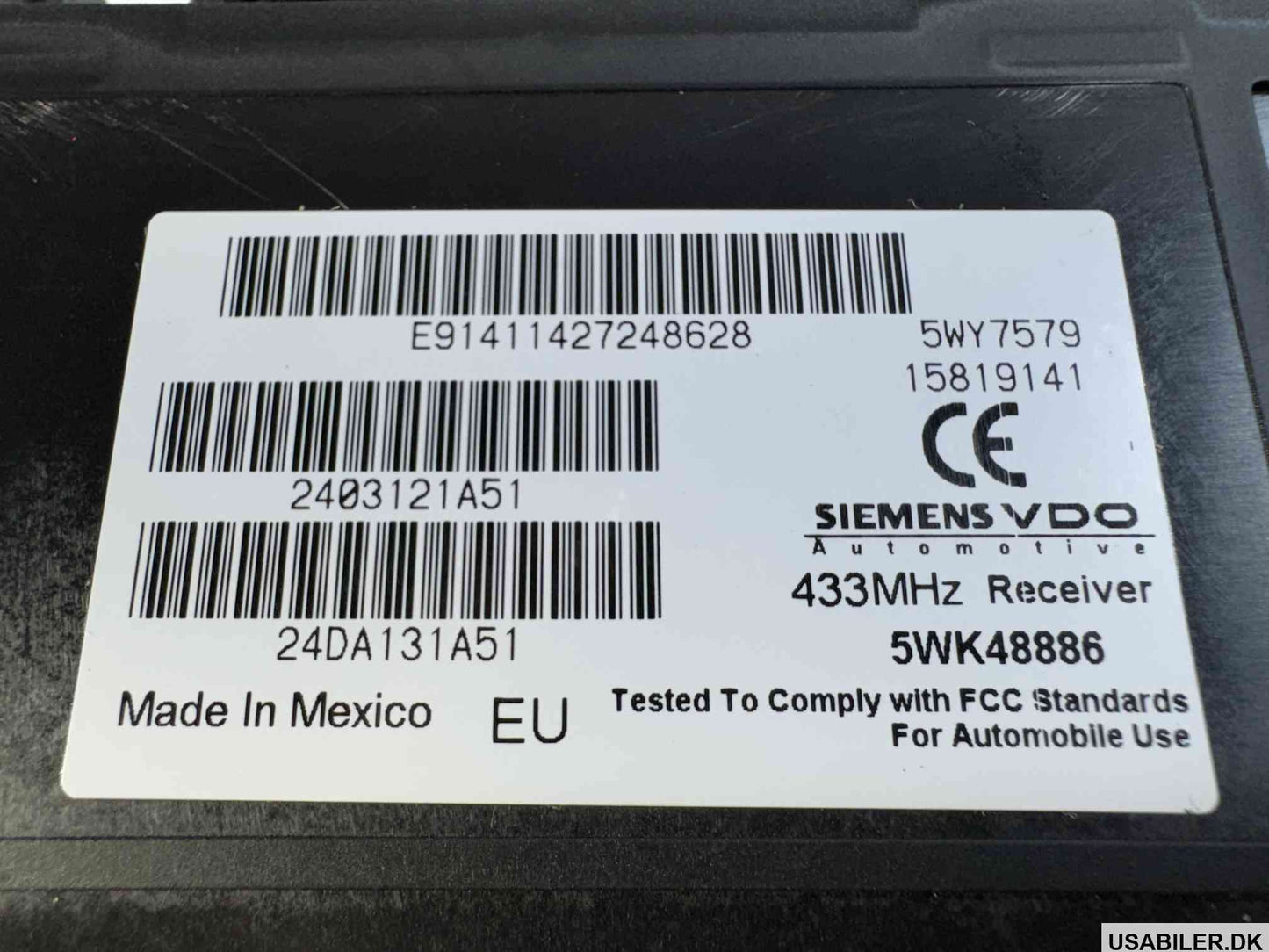 GM 10347465 Transmitter Assembly-R/Con Dr Lk & Theft Dtrnt