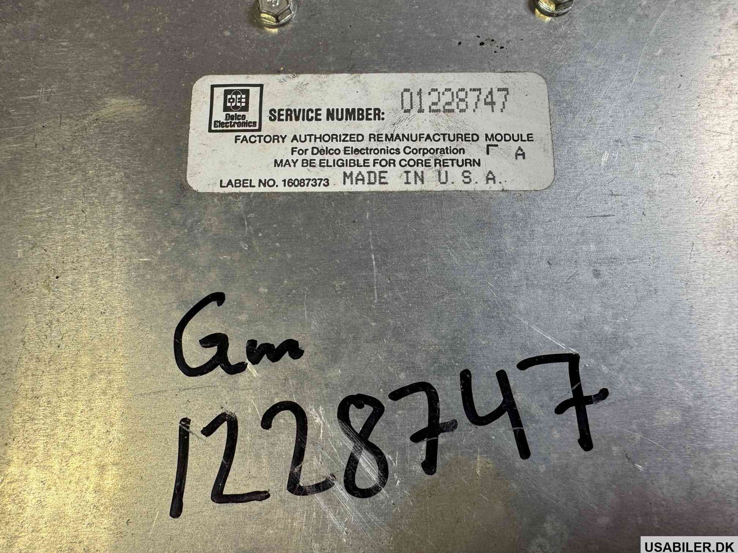 GM 1228747 Controller, Ecm