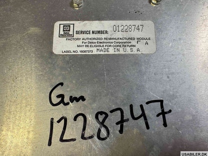 GM 1228747 Controller, Ecm