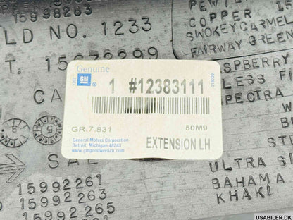 GM 12383111 Extension, Front and Rear Bumper