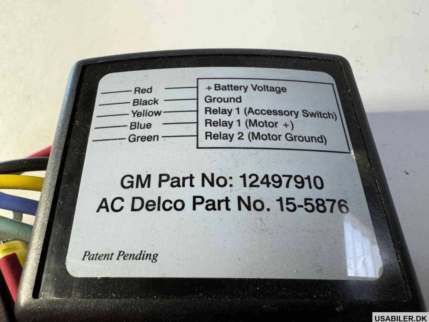 GM 12497910 Heating and Air Conditioning Blower Motor Delay Module Kit