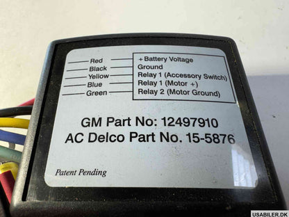 GM 12497910 Heating and Air Conditioning Blower Motor Delay Module Kit