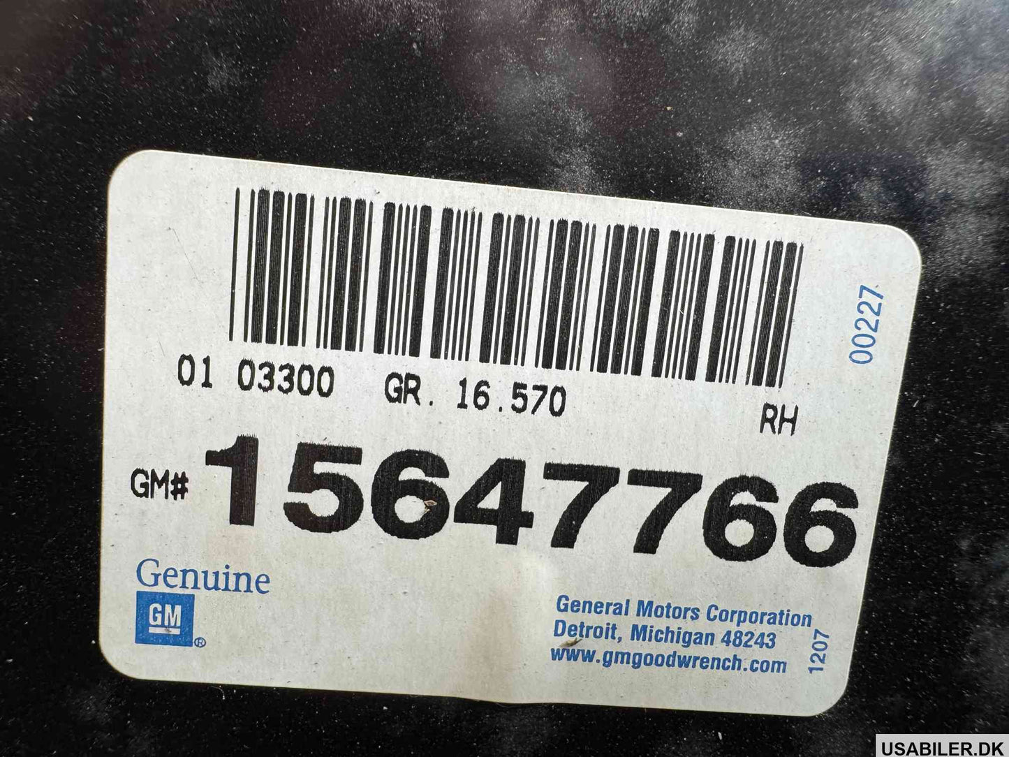 GM 15647766 Panel, Body Side Outer (Rh)