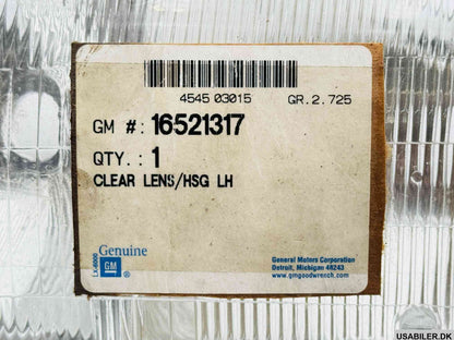 GM 16521317 Lens,Headlamp (W/Housing) (LH)
