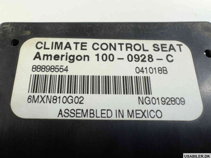 GM 88898554 Module Asm,Driver Seat Cushion Ventilation Heat & Coolant