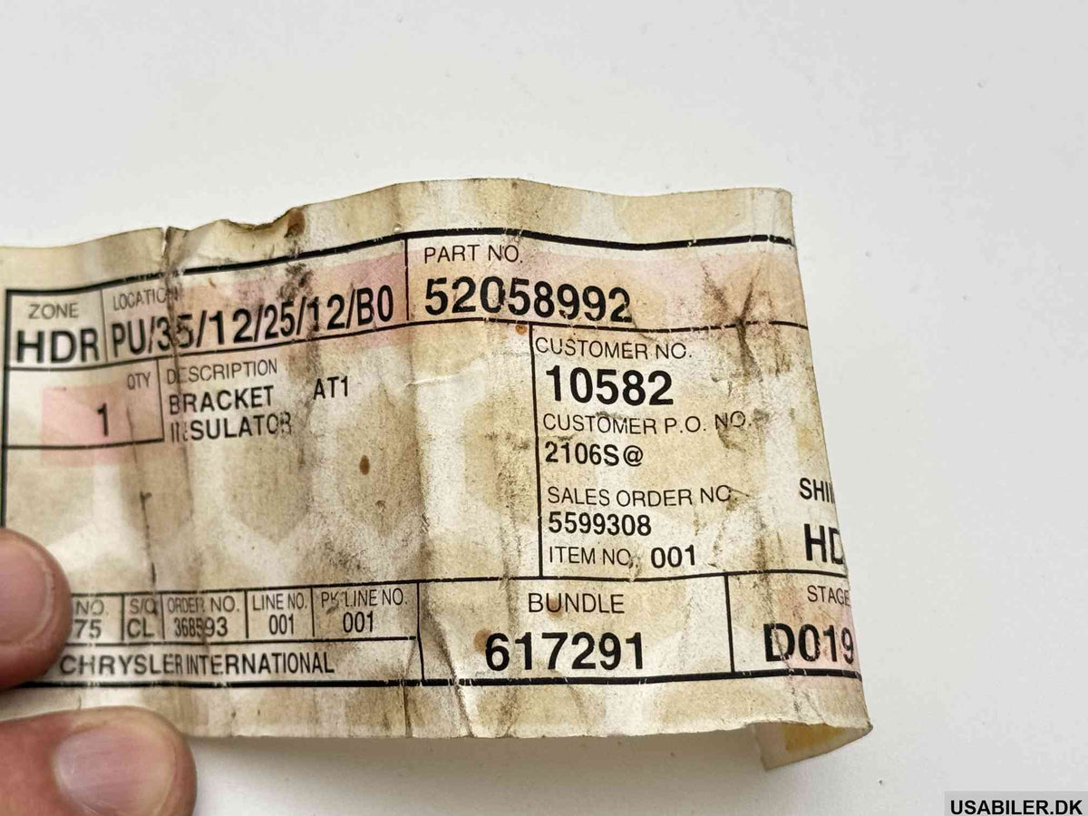 MOPAR 52058992 Bracket Insulator