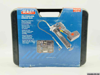 SEALEY CPG18V Cordless Grease Gun 18v