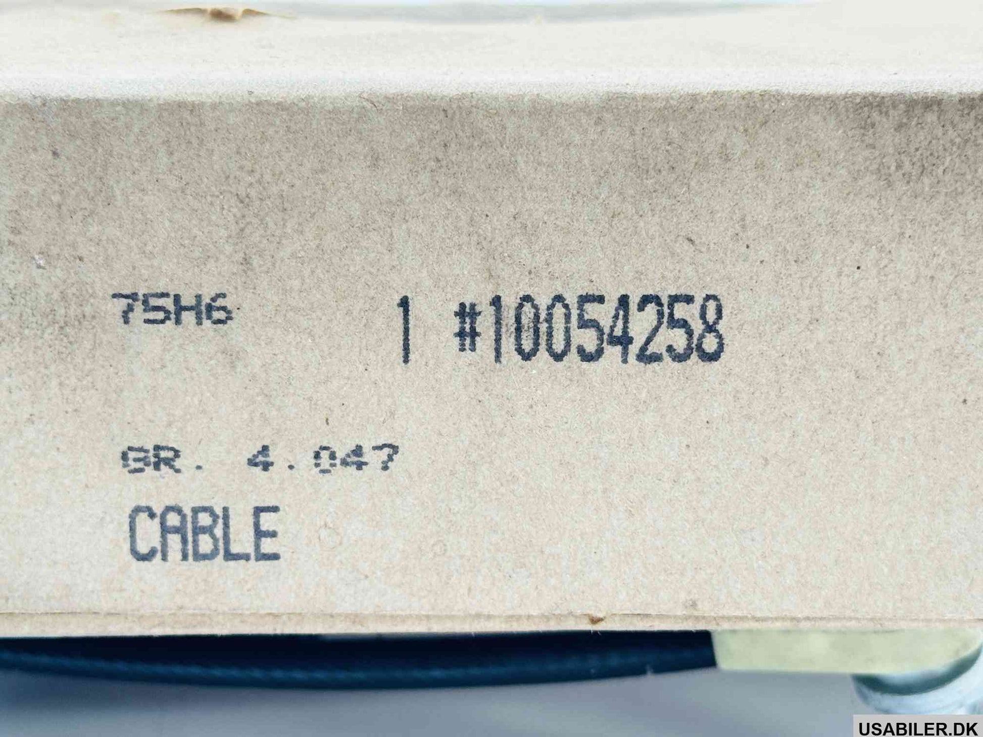 GM 10054258 Manual Transmission Selector Lever Cable
