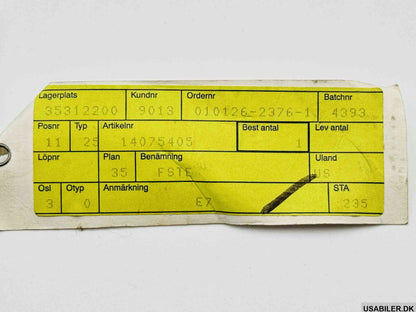 GM 14075405 Bracket, Front Bumper Impact Bar Outer L.H.