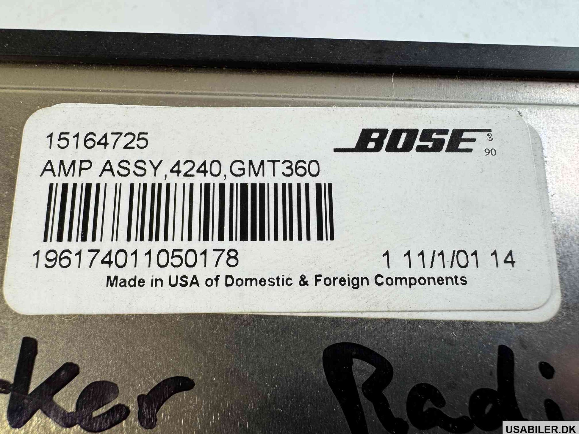 GM 15112642 Amplifier