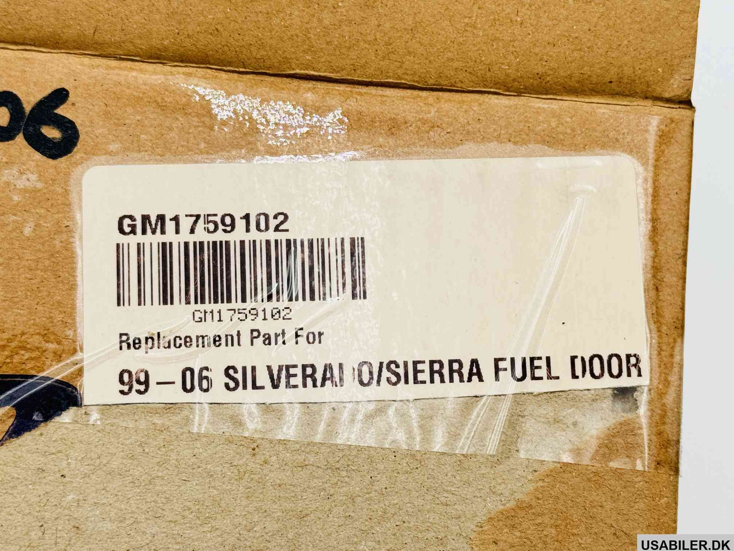 GM 15124080, 1759102 Fuel Filler Door, Round