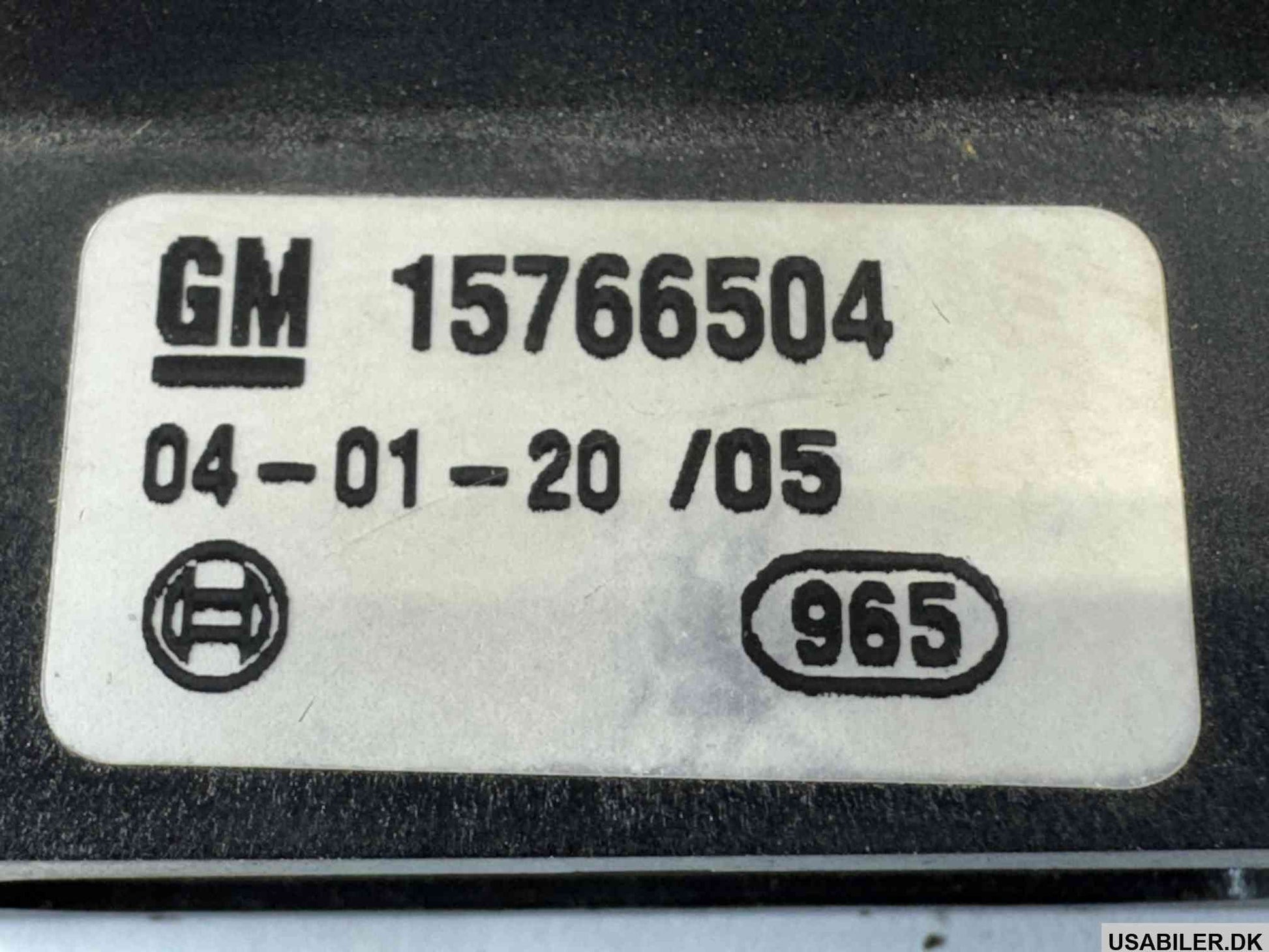 GM 15766504 Telltale Assembly, Information Center