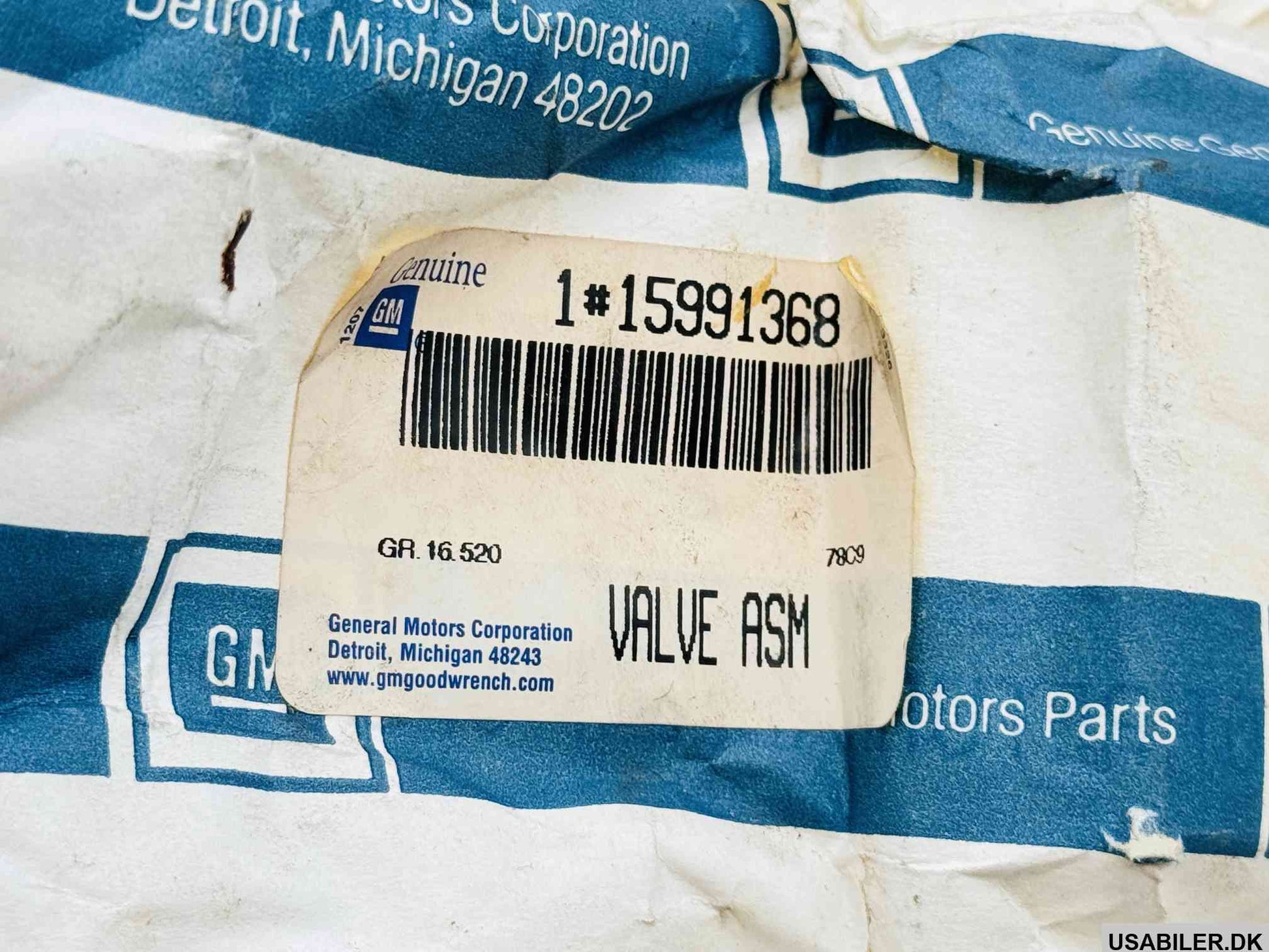 GM 15991368 Pressure Valve