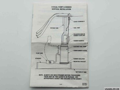 GM 19111408 Fuel Tank Meter/Pump