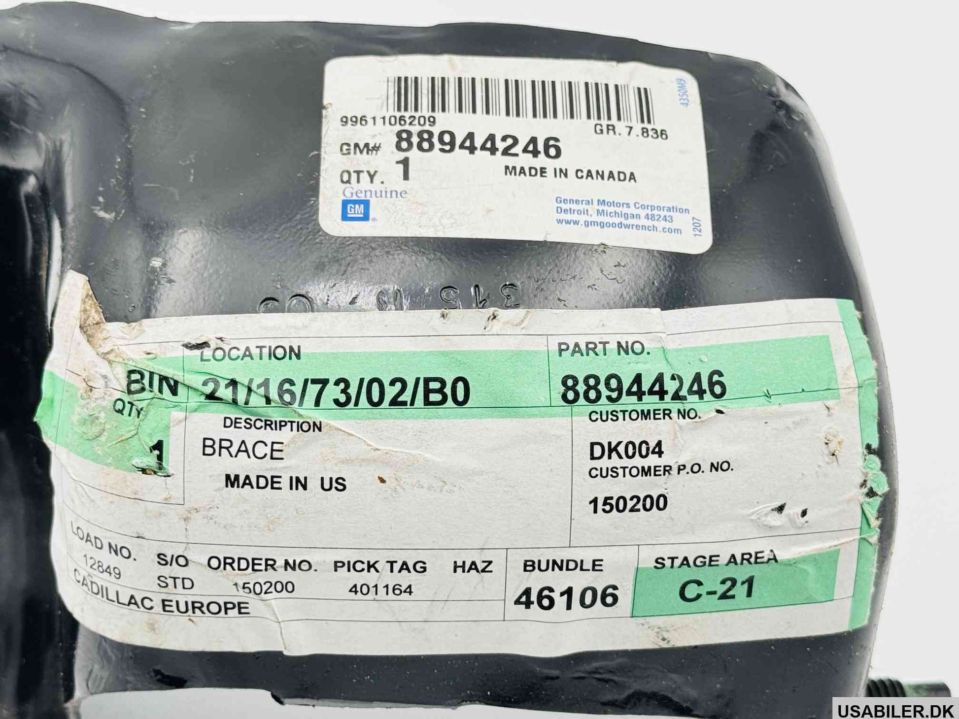 GM 88944246 Brace,Front Bumper Imp Bar, Right side
