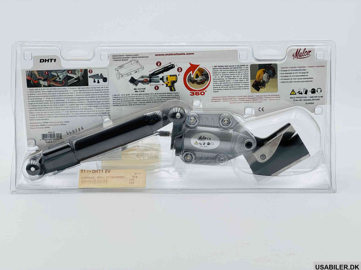 MALCO DHT1 For Removing Damaged AutoDoor Skins