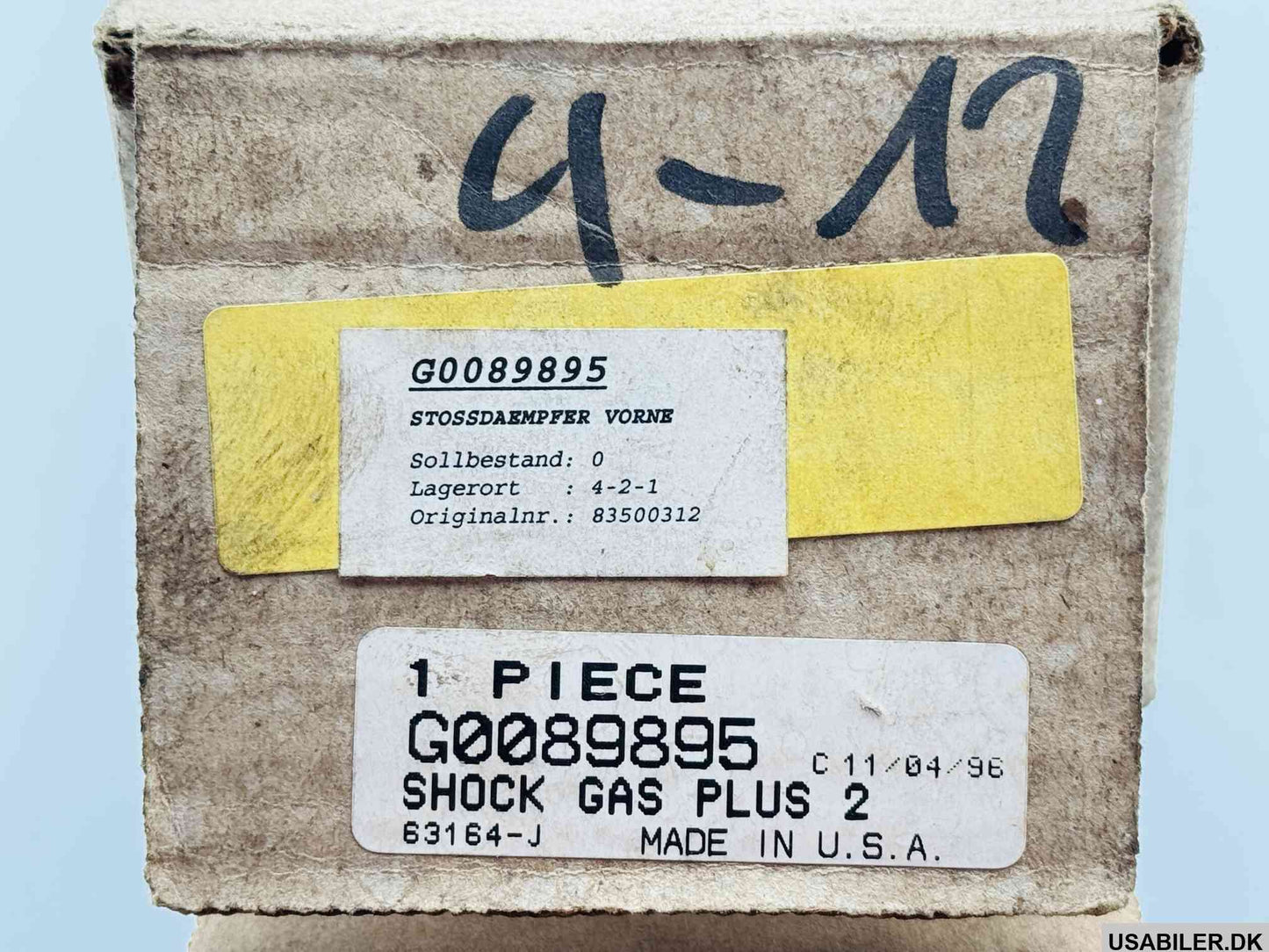 MOPAR G0089895 Shock Gas Plus 2