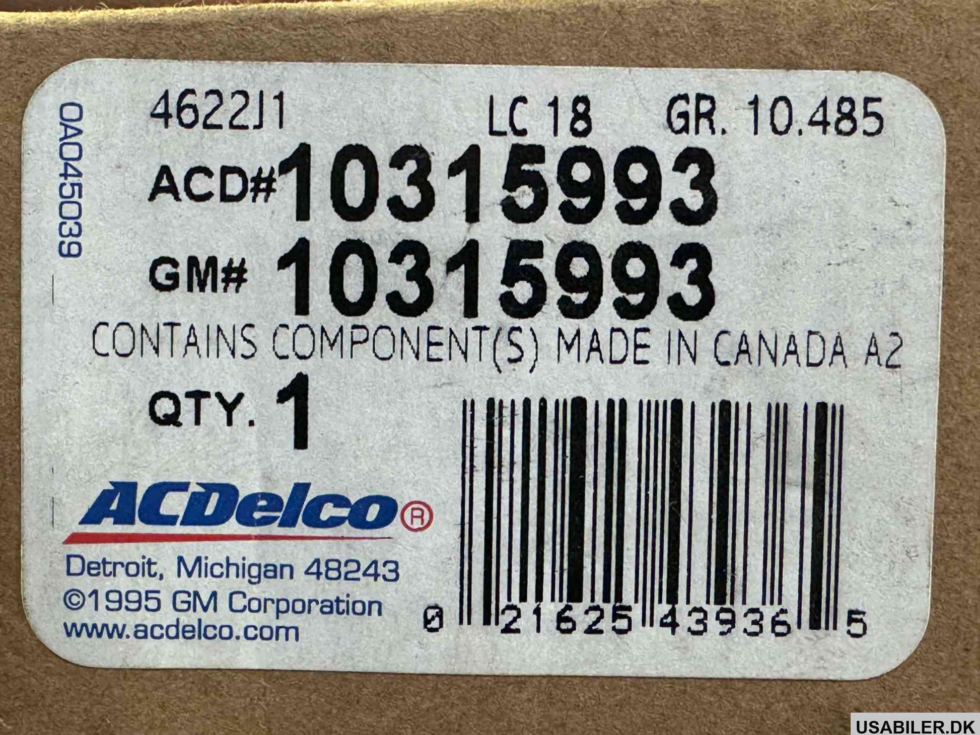 GM 10315993 Actuator Kit,Rear Side Door Latch Release