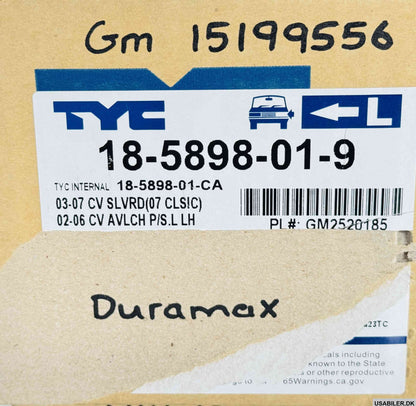 GM 15199556 Lamp Assembly, Daytime Running & Front Side Marker & P