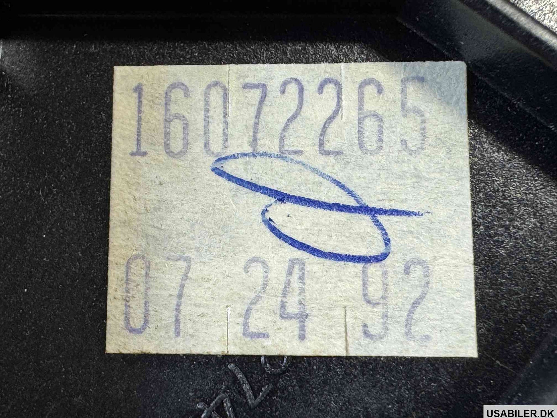 GM 16072265 Control Assembly, Heater