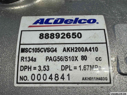 GM 19258827 Air Conditioner Compressor Assembly